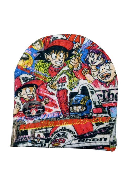 'Saiyan Speedway' Cuffless Beanie
